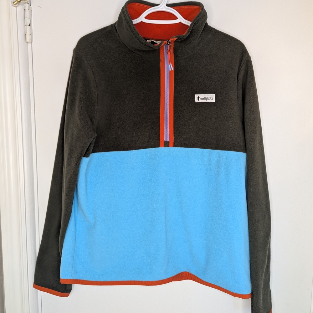COTOPAXI AMADO 1/2 ZIP FLEECE PULLOVER SIZE LARGE